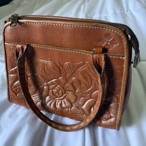 Patricia Nash tooled leather handbag
